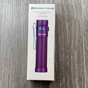 Olight S2R Baton II Purple Flashlight